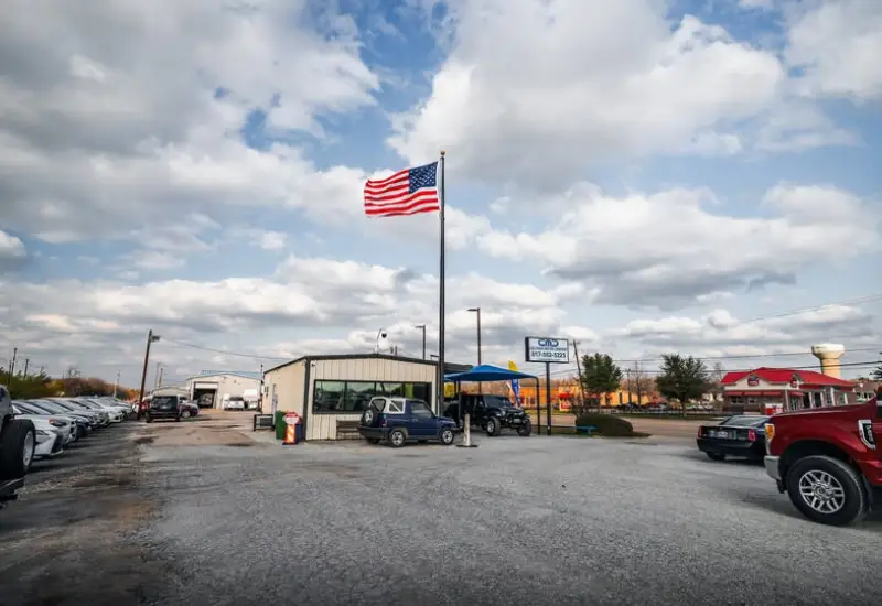 Callahan Motor Company used car lot with vehicles