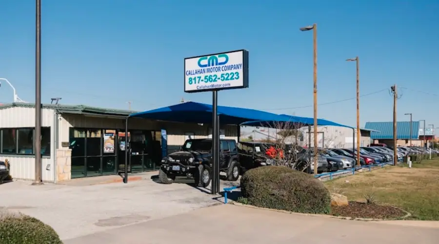 Callahan Motor Company car lot