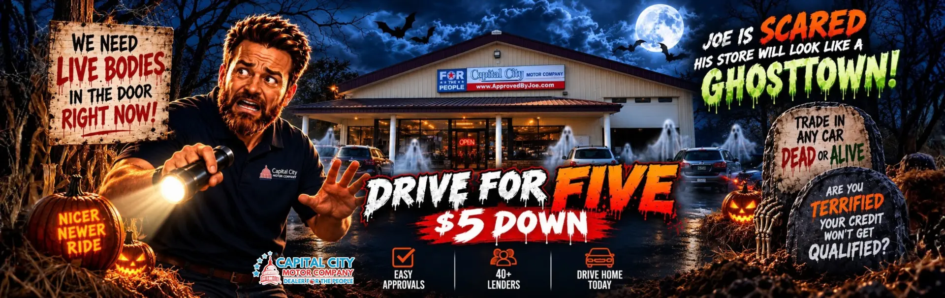 October Drive for Five