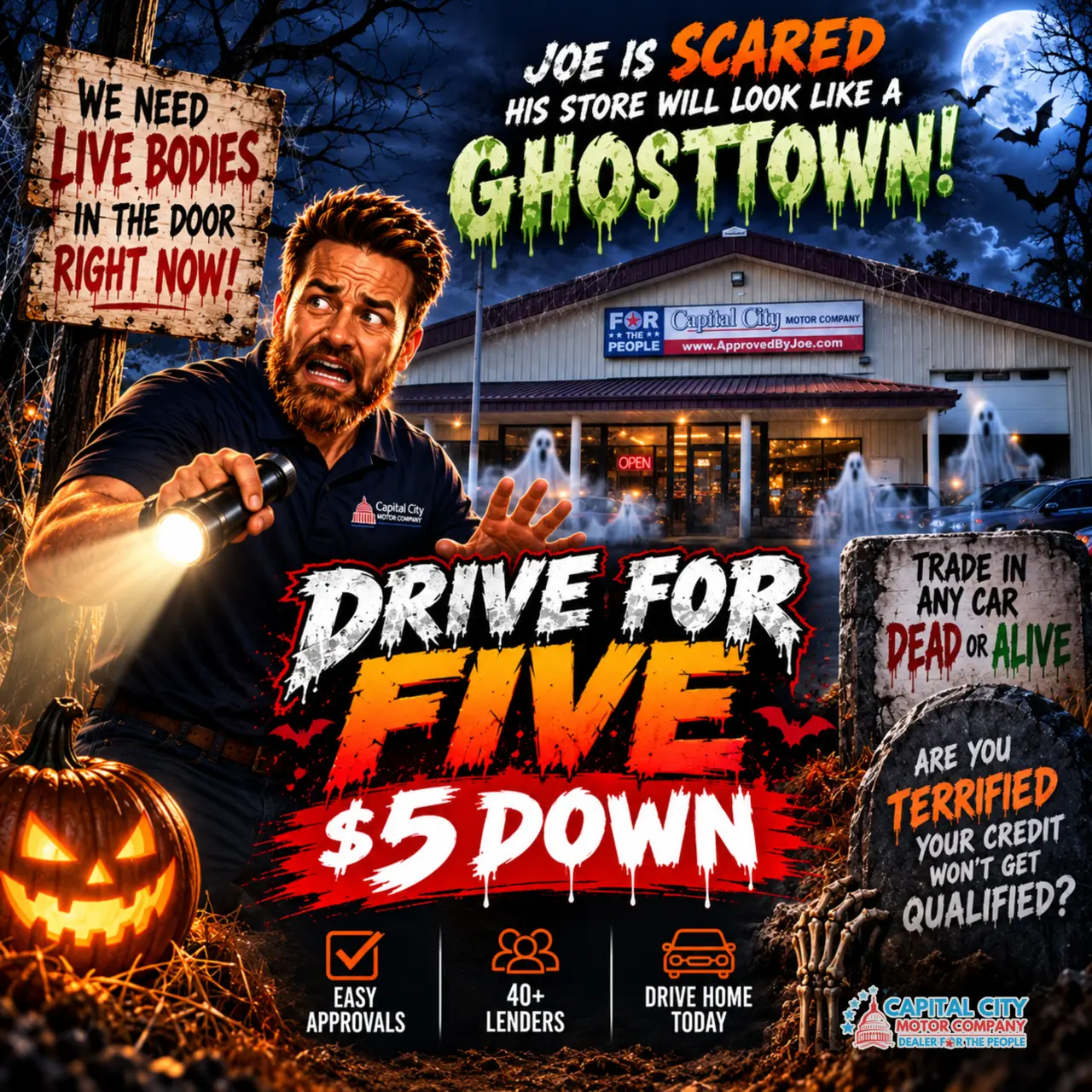 October Drive for Five