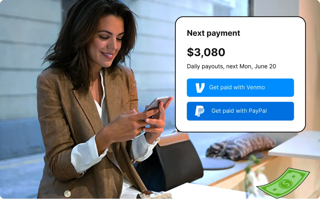 Get paid every Monday for successful introductions