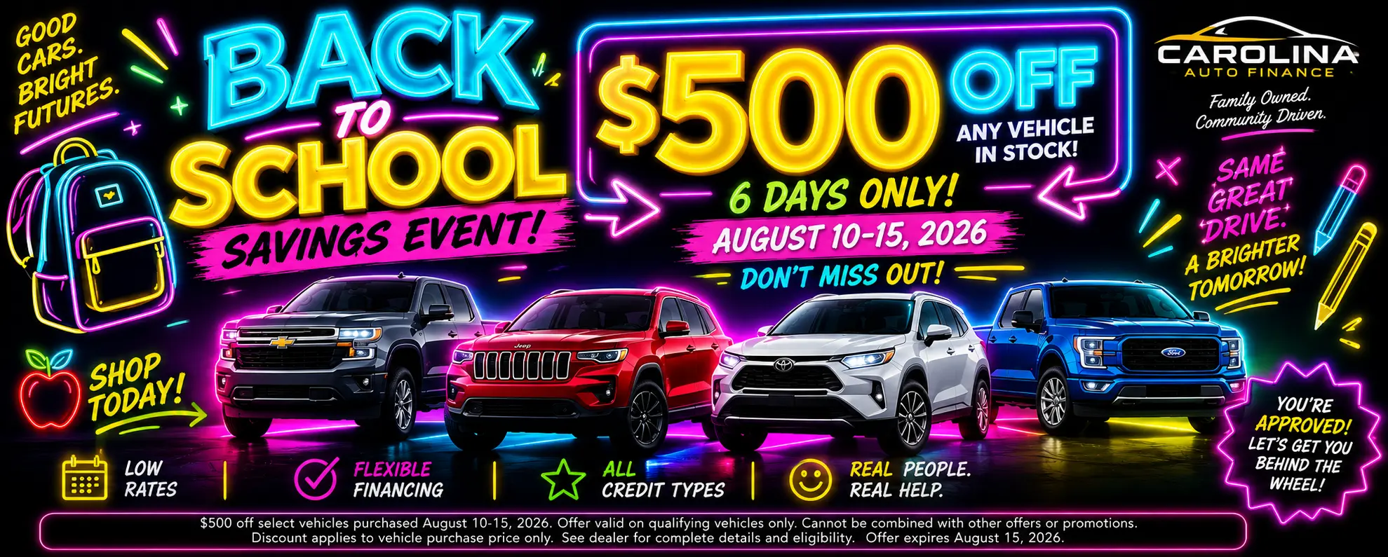Special promotion