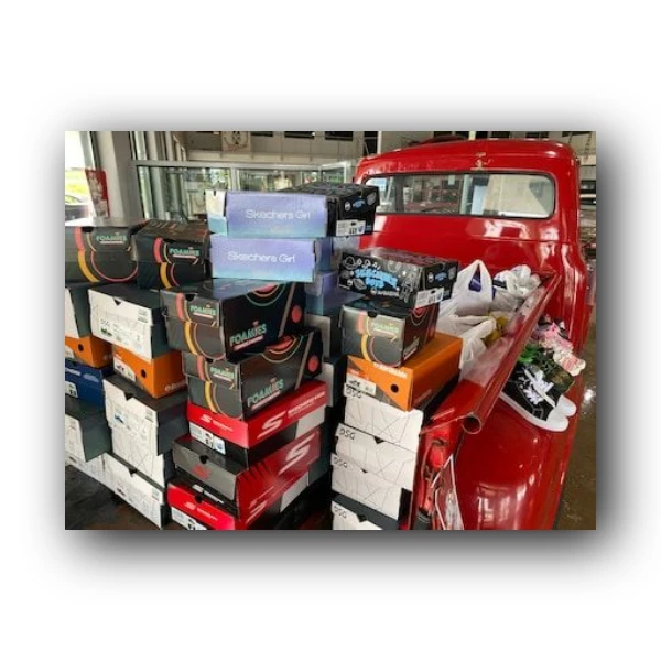 May 2021 Johnson Steam Academy Shoe Drive