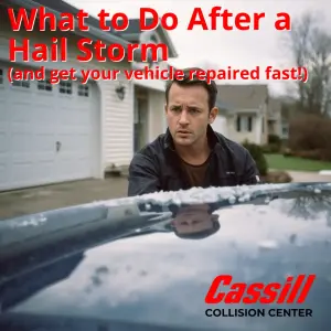 What to Do After a Hail Storm in Cedar Rapids, IA (And How to Get Your Vehicle Repaired Fast)
