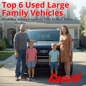 Top 6 Used Large Family Vehicles (With the Safety Features That Matter Most)