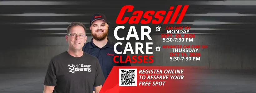 Car Care Class with Jay Cassill & Jackson Maeder