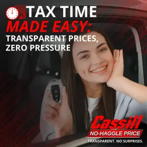 Use Your Tax Refund to Buy a Car in Cedar Rapids at Cassill Motors