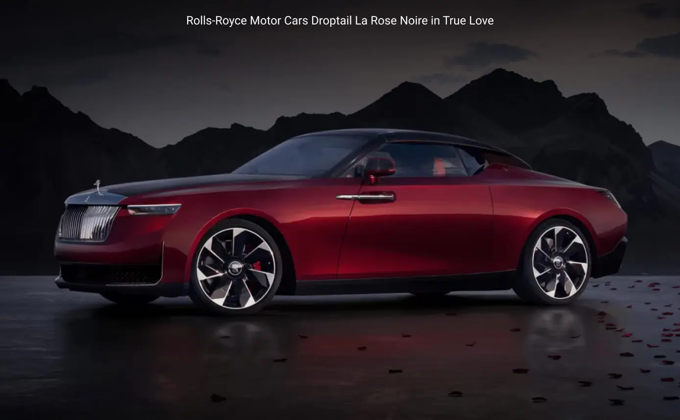 Rolls-Royce La Rose Noire Droptail