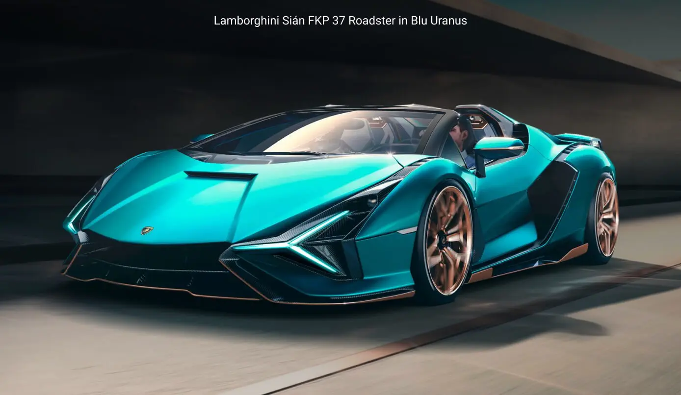 Lamborghini Sián Roadster