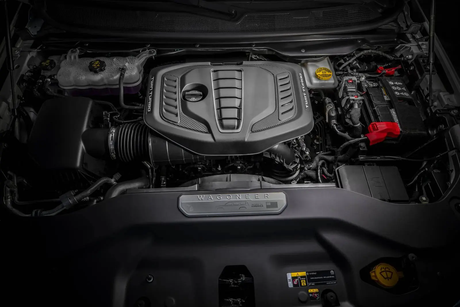 The engine in the jeep grand wagoneer.