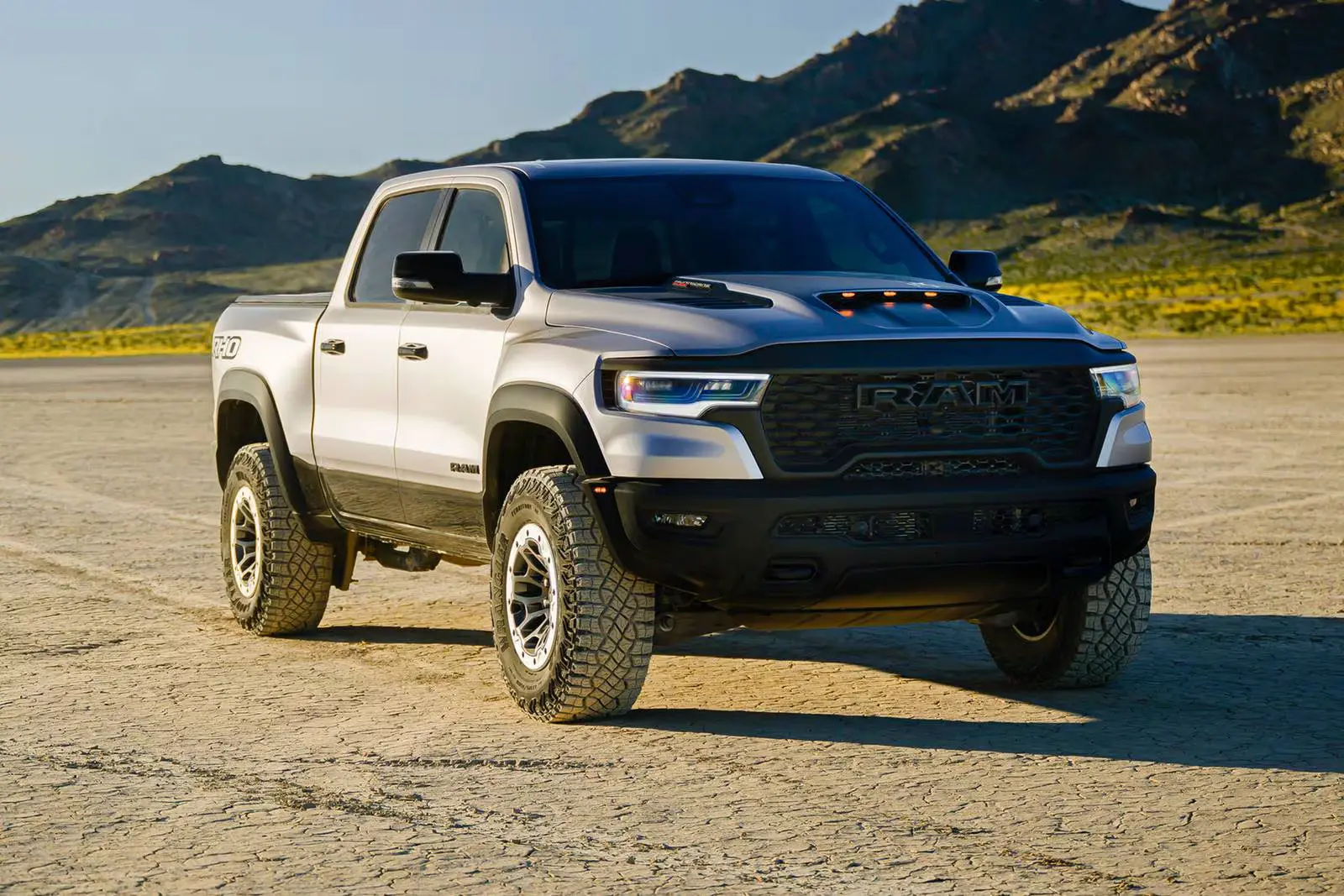 a ram 1500 rho sitting parked.