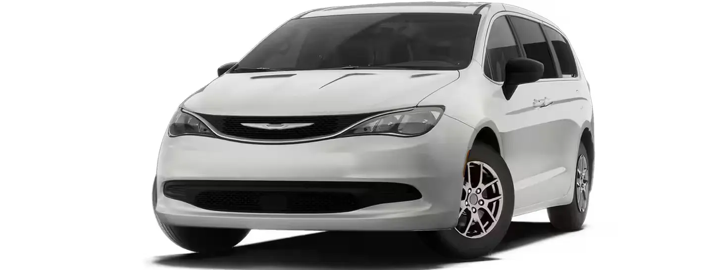 The chrysler pacifica lx.