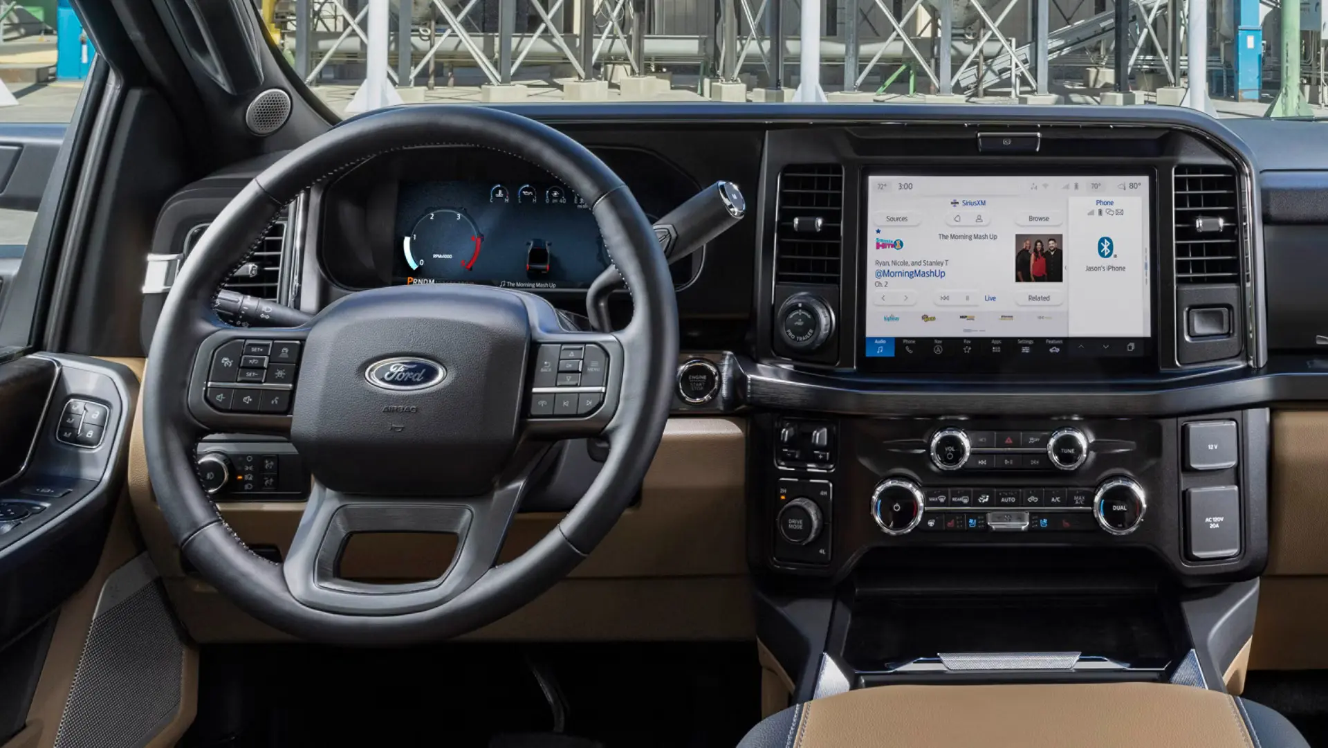 interior technology in the f-350