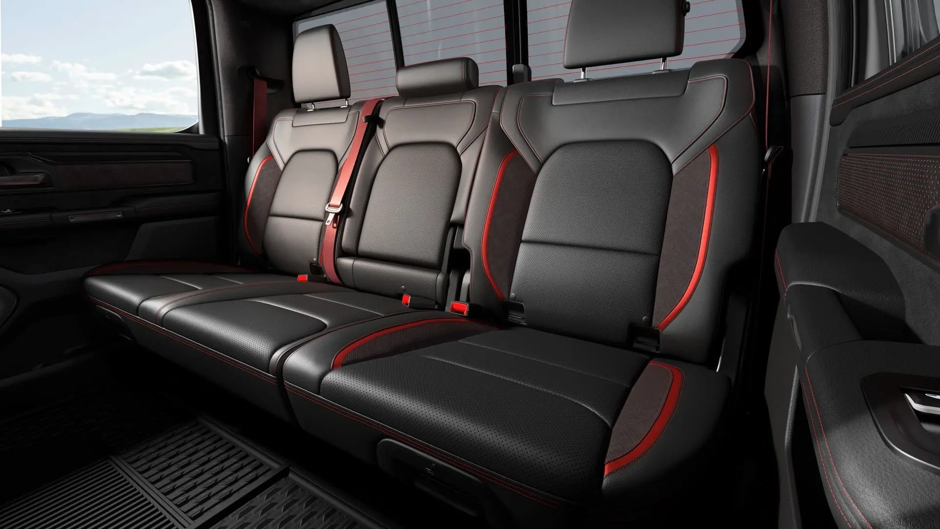 Interior design of a ram 1500.