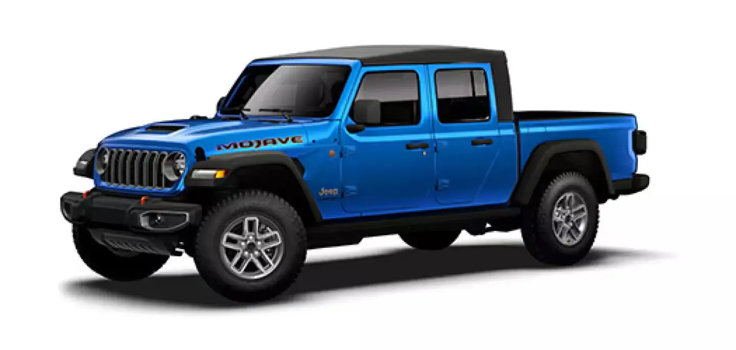 The Jeep Gladiator mojave trim.