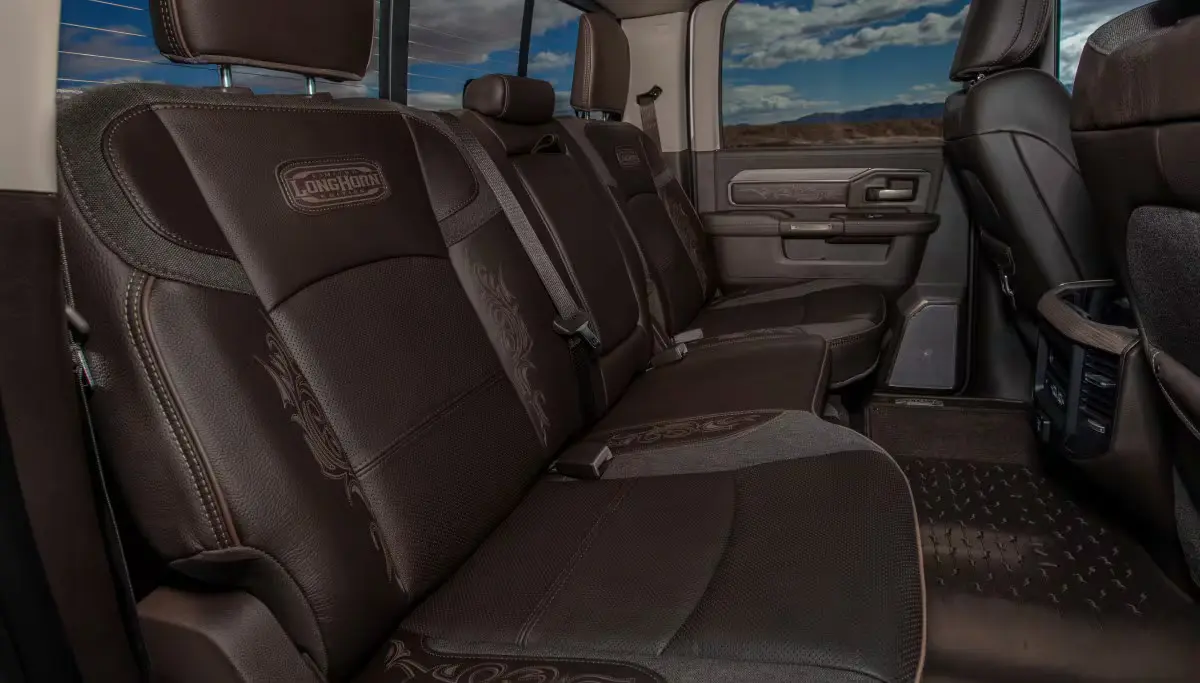 Interior of a ram 3500.