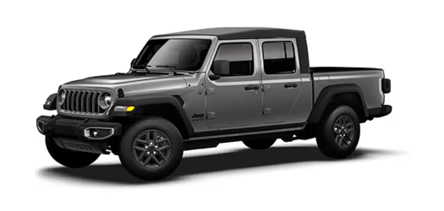 The Jeep Gladiator sport s trim.