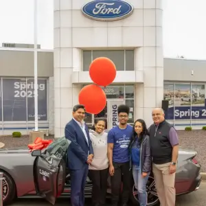 Local Teen Drives Away in a 2025 Ford Mustang Thanks to Clement Ford’s "Drive for Excellence" Program