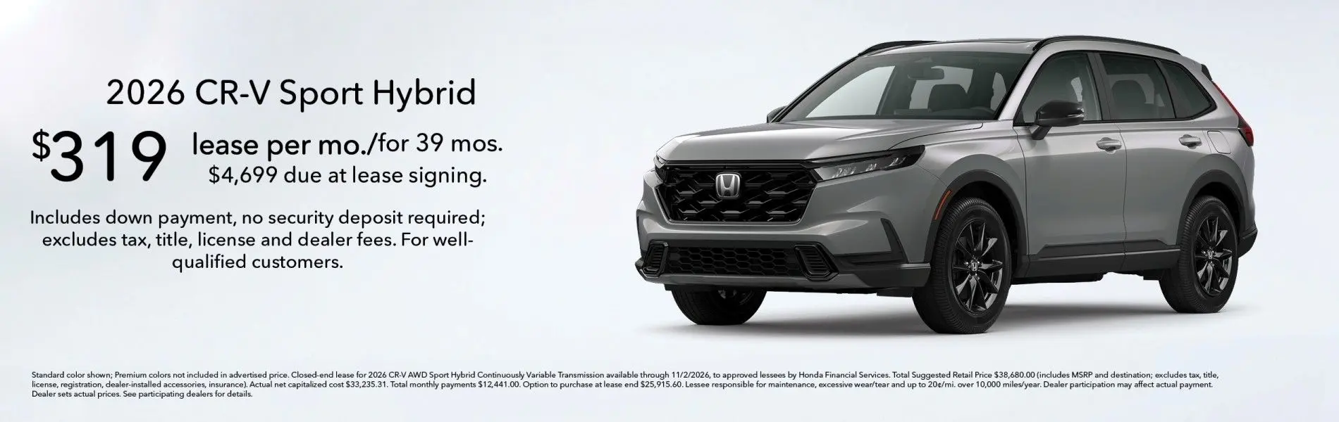 2026 CR-V Sport Hybrid
