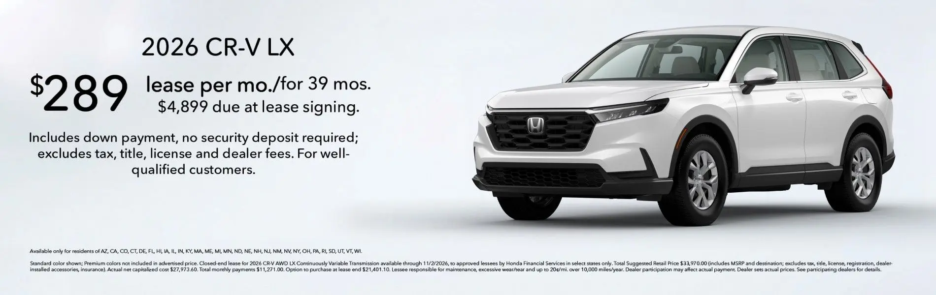 2026 CR-V LX