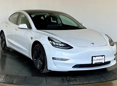 Sleek Tesla at Clement Pre-owned in Missouri