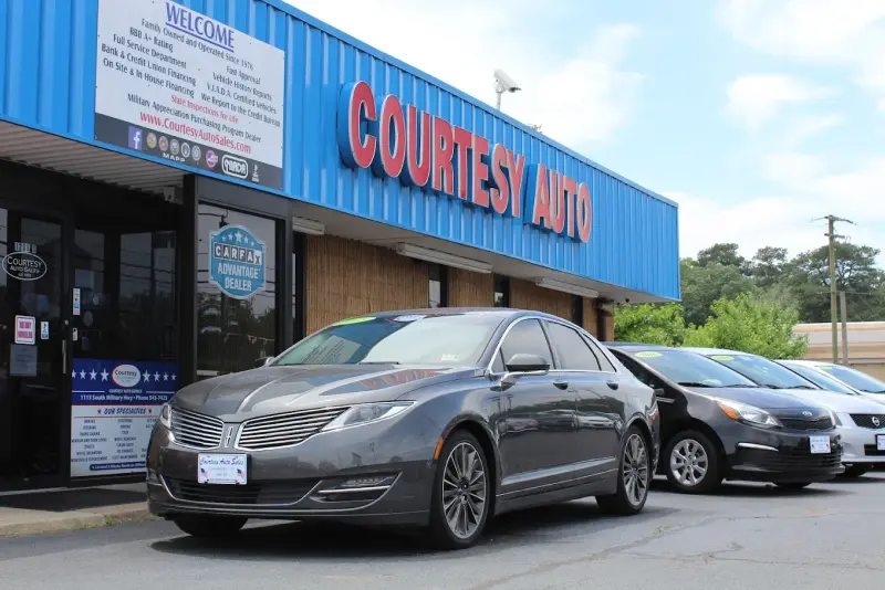 Courtesy Auto Sales dealership in Chesapeake, VA