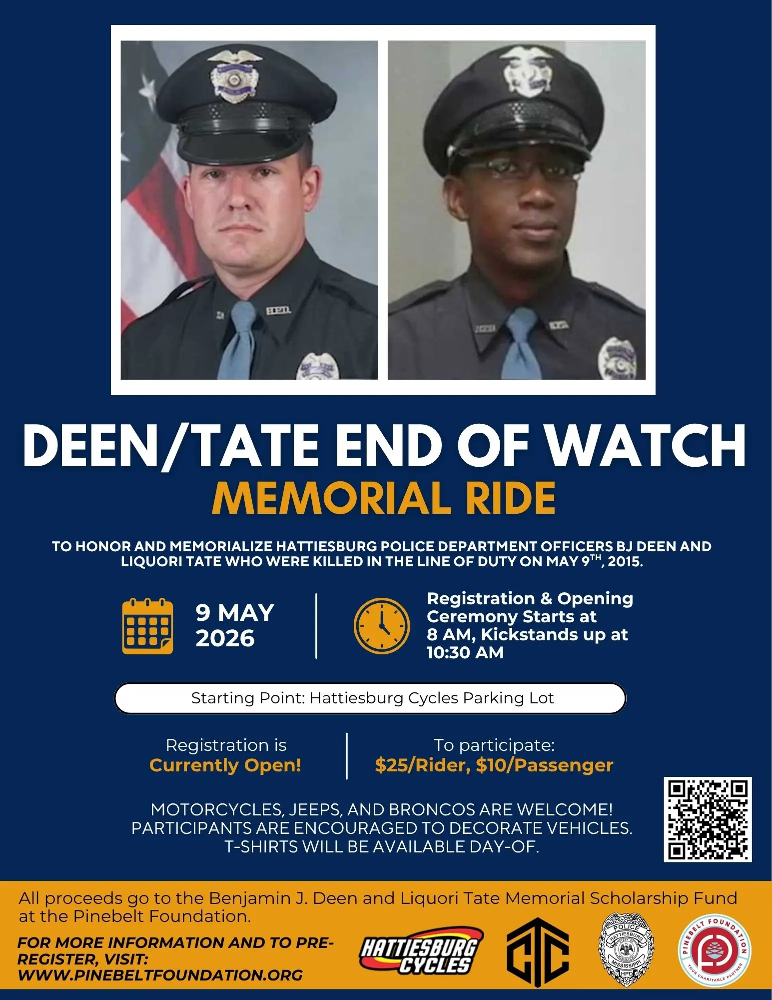 deen-tate end of watch memorial ride