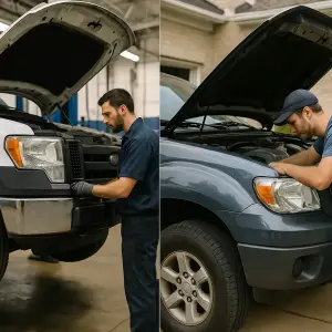Truck Repair Shops vs DIY Repair