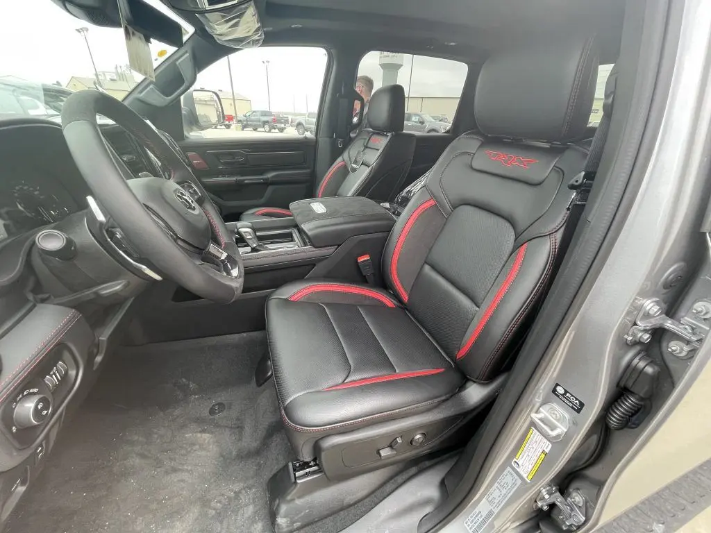 A view from the interior of the TRX