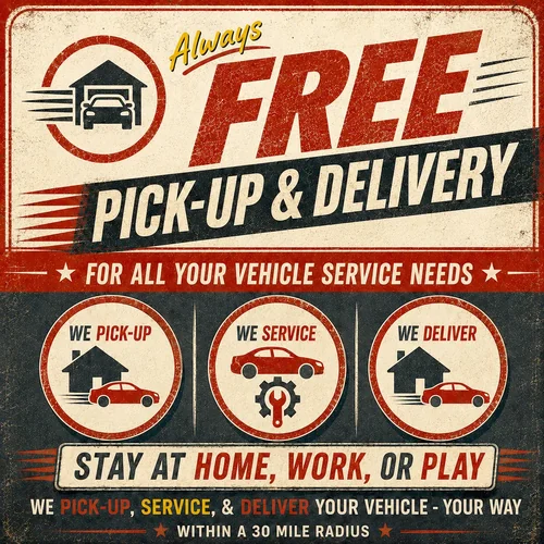 FREE Pickup & Delivery