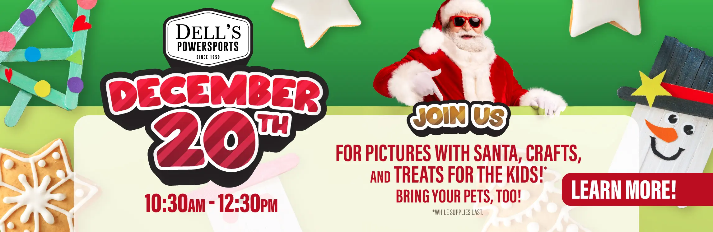 Pictures with Santa