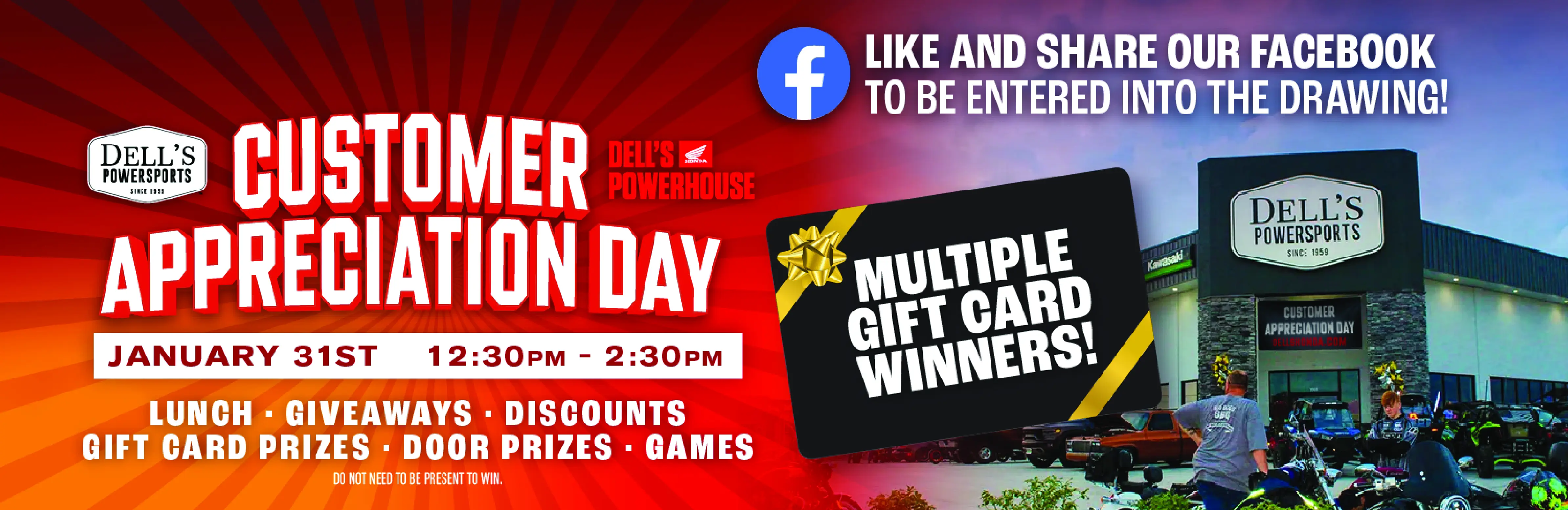 Customer Appreciation Day 1.31.26