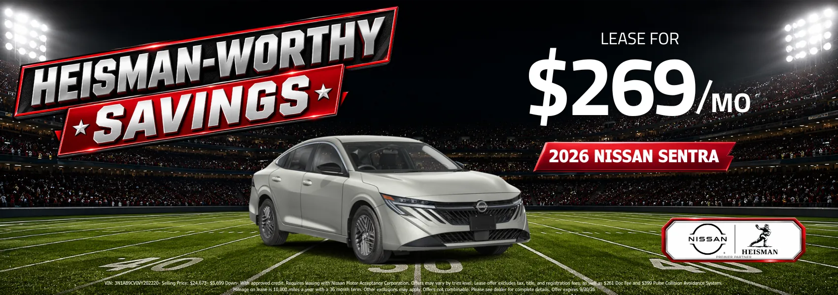 2026 Nissan Sentra Special