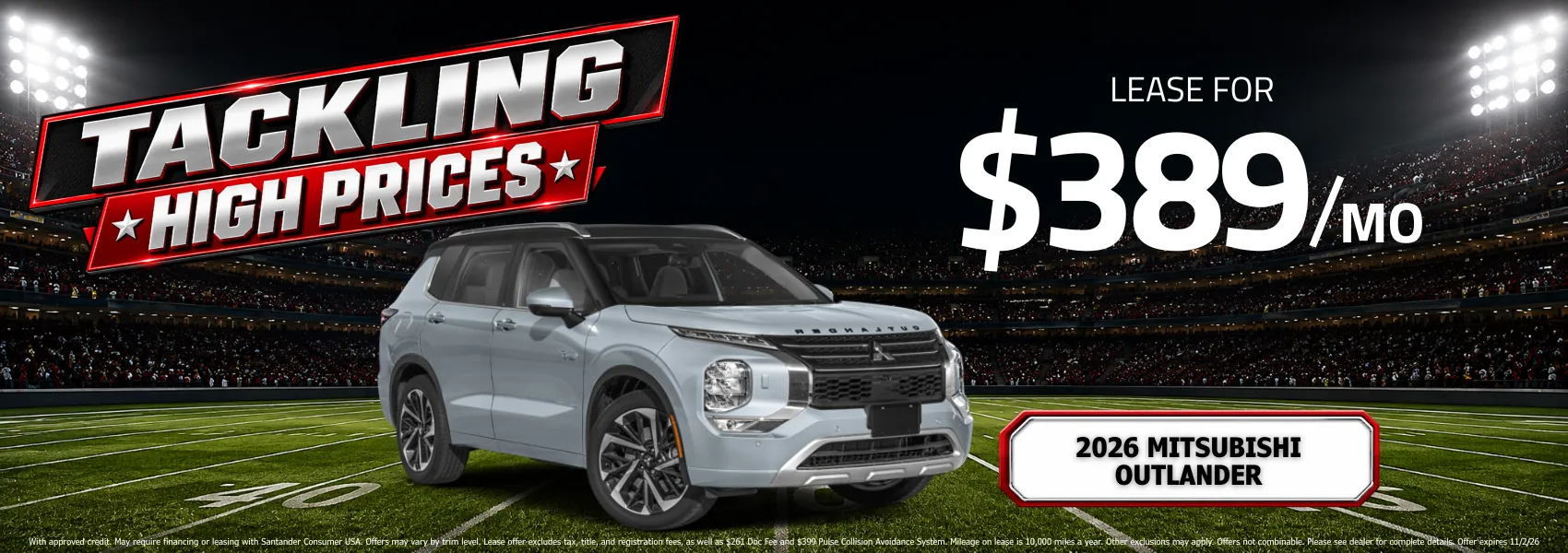 2026 Mitsubishi Outlander Special