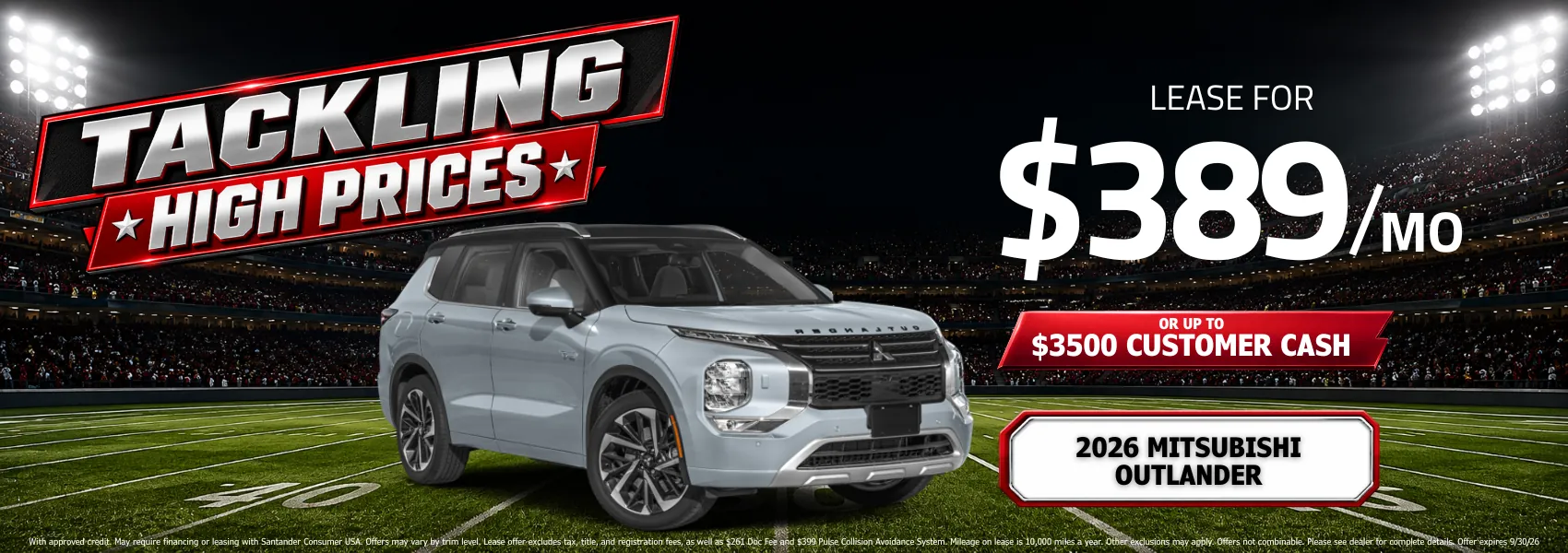 2026 Mitsubishi Outlander Special