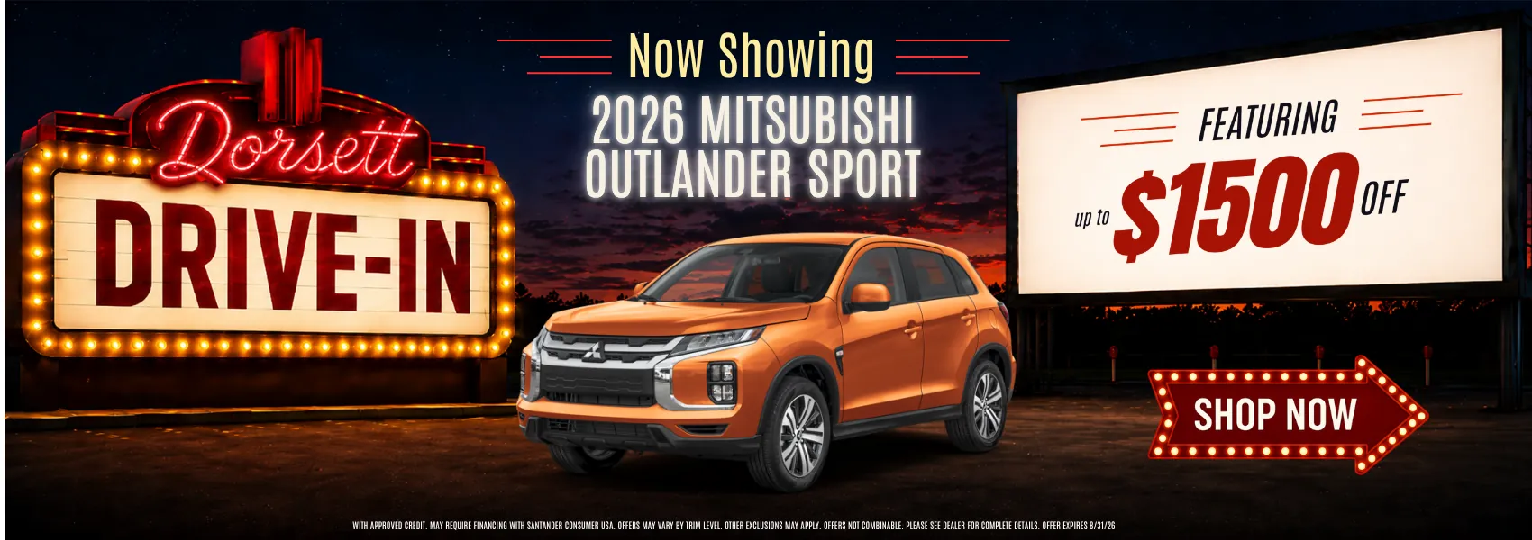 2026 Mitsubishi Outlander Sport Special