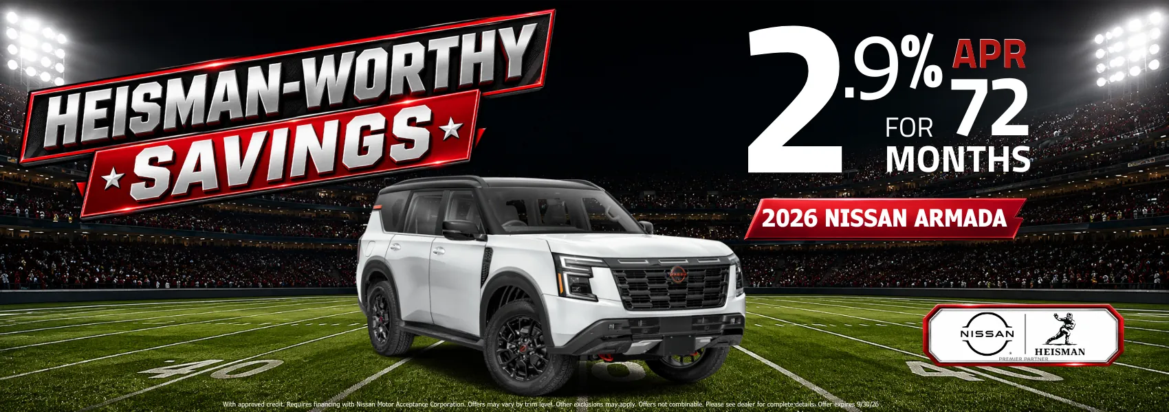 2026 Nissan Armada Special