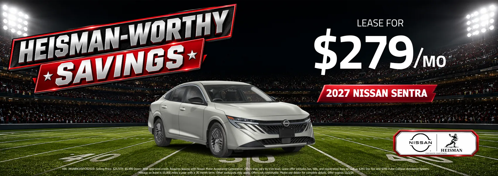 2026 Nissan Sentra Special