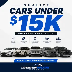 Cars Under $15,000 That Deliver Big Value in Charlotte