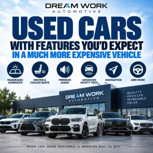 Used Cars With Features You'd Expect in a Much More Expensive Vehicle