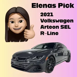 Dream Work Team Picks: Elena’s Favorite — 2021 Volkswagen Arteon SEL R-Line