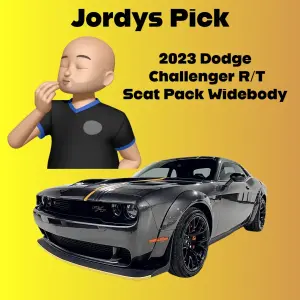 Dream Work Team Picks: Jordy’s Favorite — 2023 Dodge Challenger R/T Scat Pack Widebody