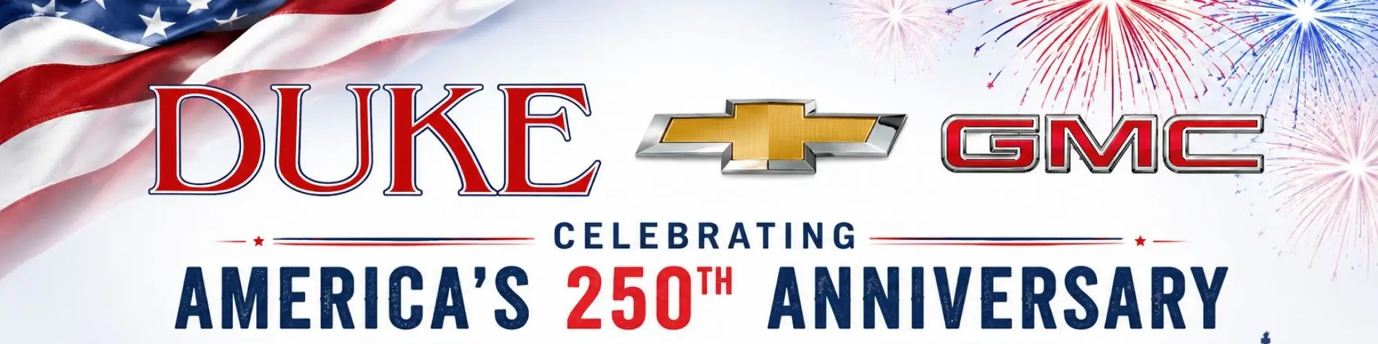 Duke Chevrolet GMC celebrates America’s 250th anniversary