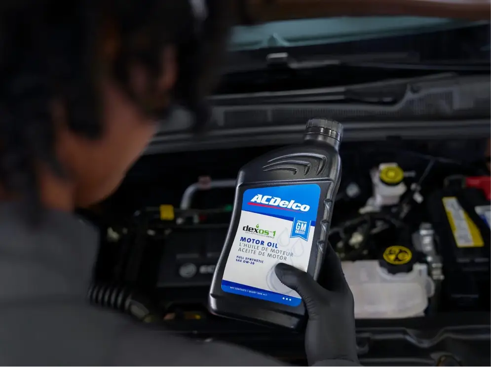 6-quart ACDelco GM OE oil change + tire rotation