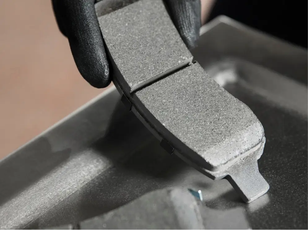 Brake pad rebate
