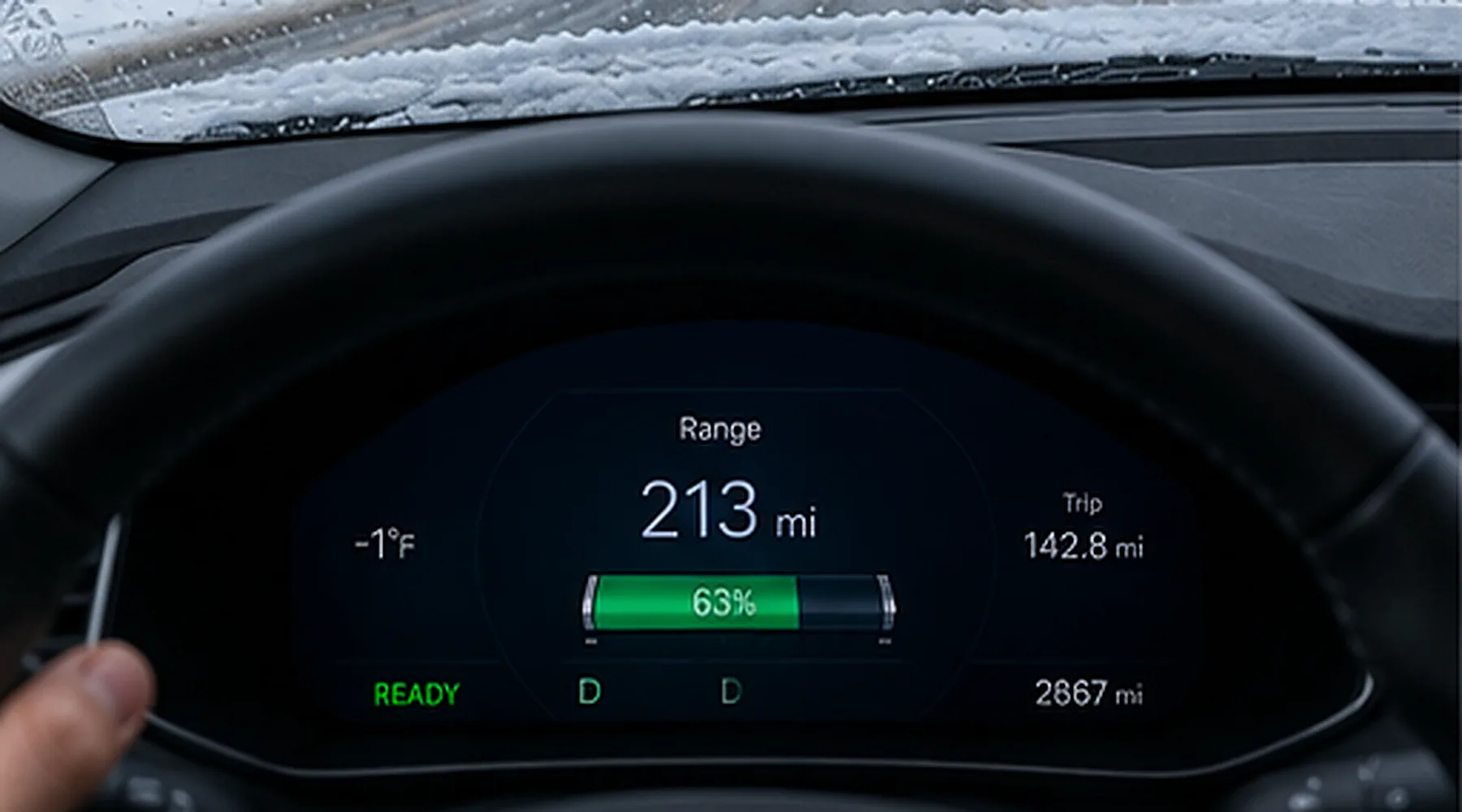 EV battery and range