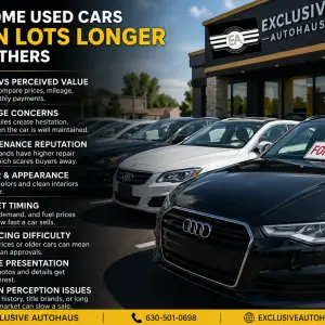 Why Some Used Cars Sit on Lots Longer Than Others