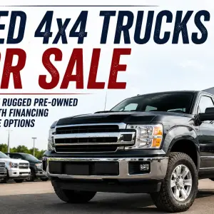 Used 4x4 Trucks for Sale: Affordable Rugged Pre-Owned Pickups with Financing and Service Options
