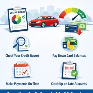 How Can I Quickly Improve My Credit for a Car Loan in Jefferson City and Morristown, TN?