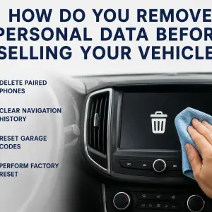 How Do You Remove Personal Data Before Selling Your Vehicle?